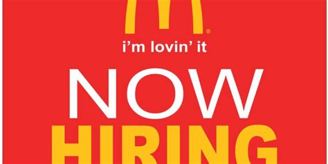 Mcdonalds now hiring. Things To Know About Mcdonalds now hiring. 